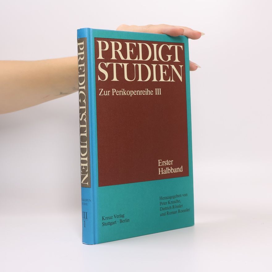 Autorenkollektiv Predigtstudien. Erster Halbband