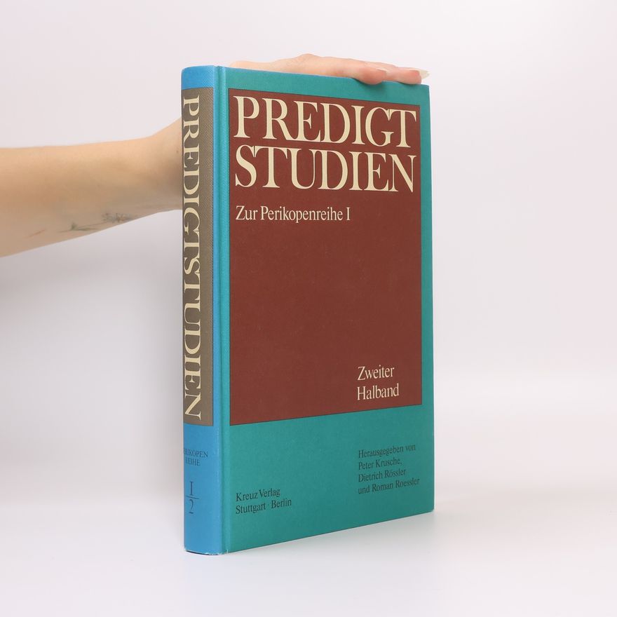 Autorenkollektiv Predigtstudien zur Perikopenreihe I.