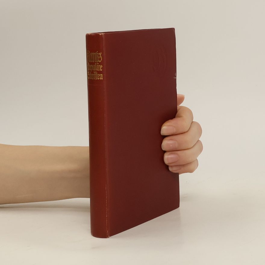 Immanuel Kant Immanuel Kants populäre Schriften