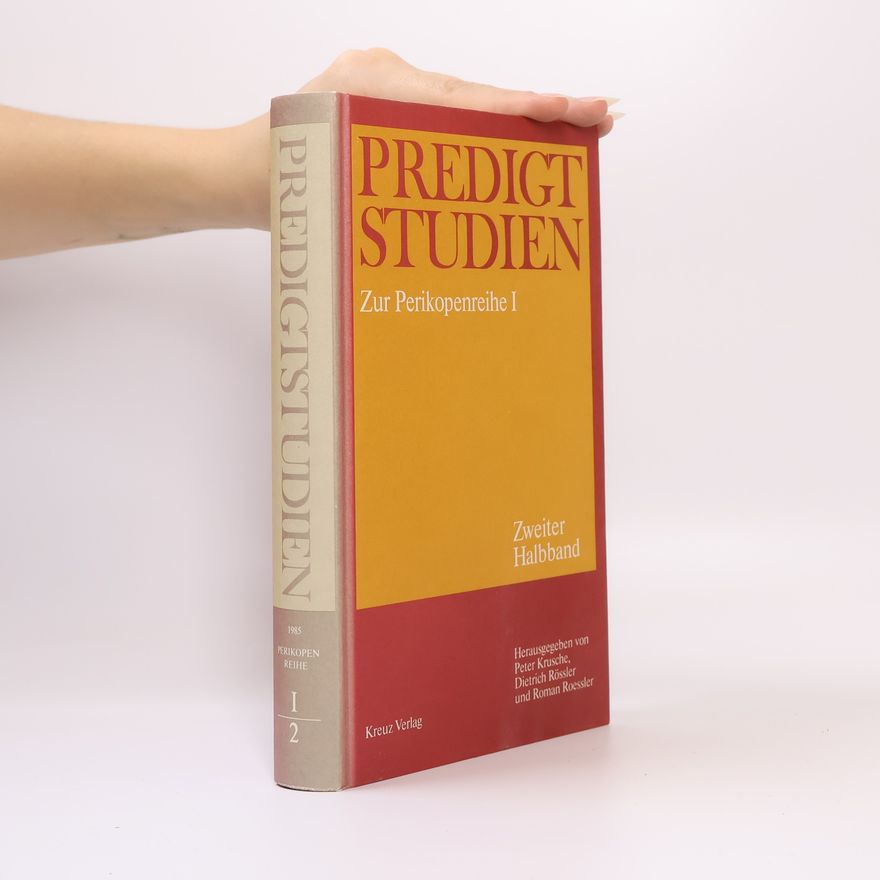 Autorenkollektiv Predigtstudien zur Perikopenreihe I. Zweiter Halbband