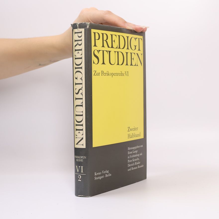 Autorenkollektiv Predigtstudien. Zur Perikopenreihe VI/2