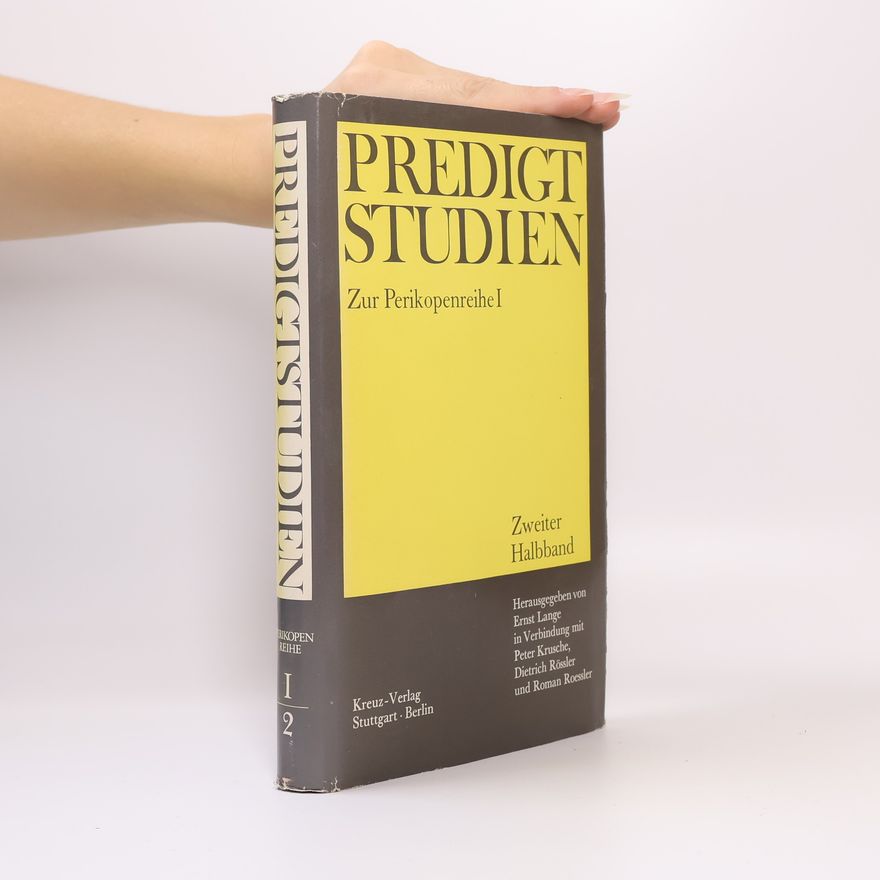 Autorenkollektiv Predigtstudien zur Perikopenreihe I. Zweiter Halbband