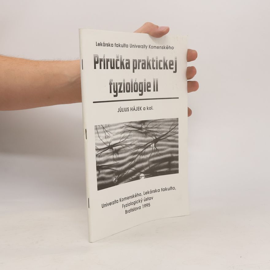 Július Hájek Príručka praktickej fyziológie II