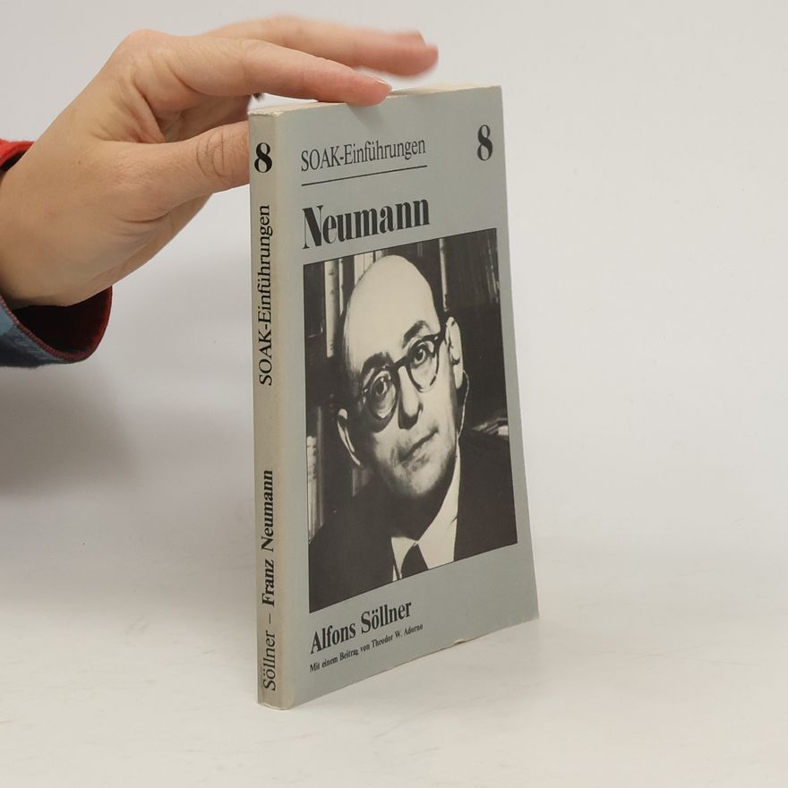 Alfons Söllner Neumann zur Einführung