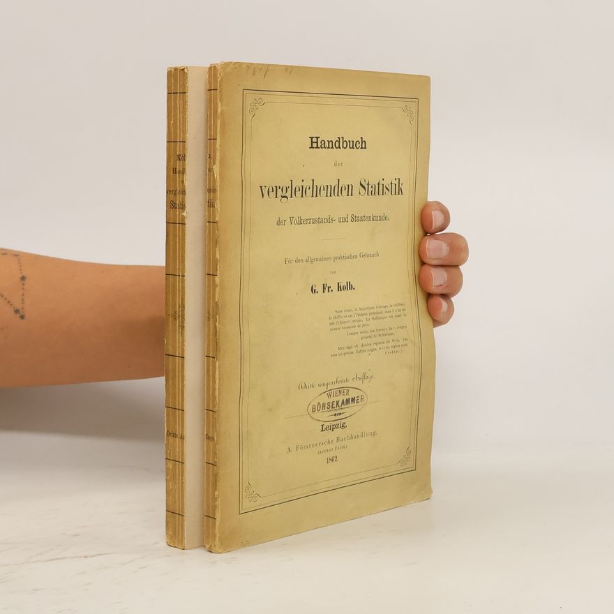G. Fr. Kolb Handbuch der vergleichenden Statistik