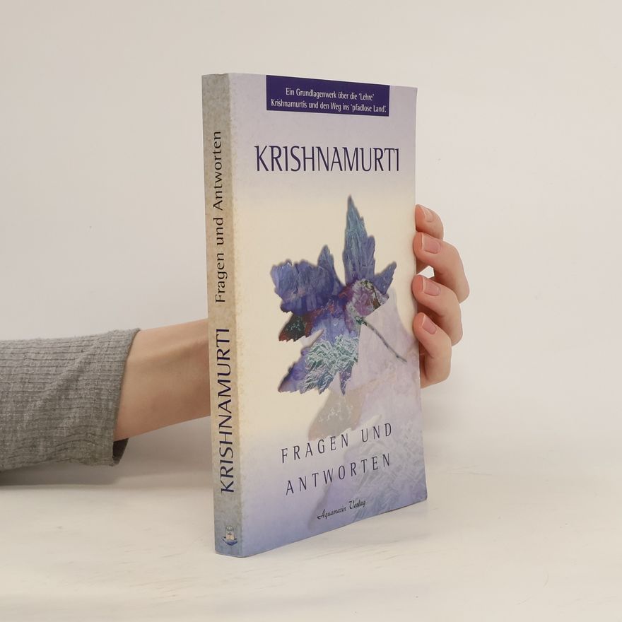 Jiddu Krishnamurti Krishnamurti