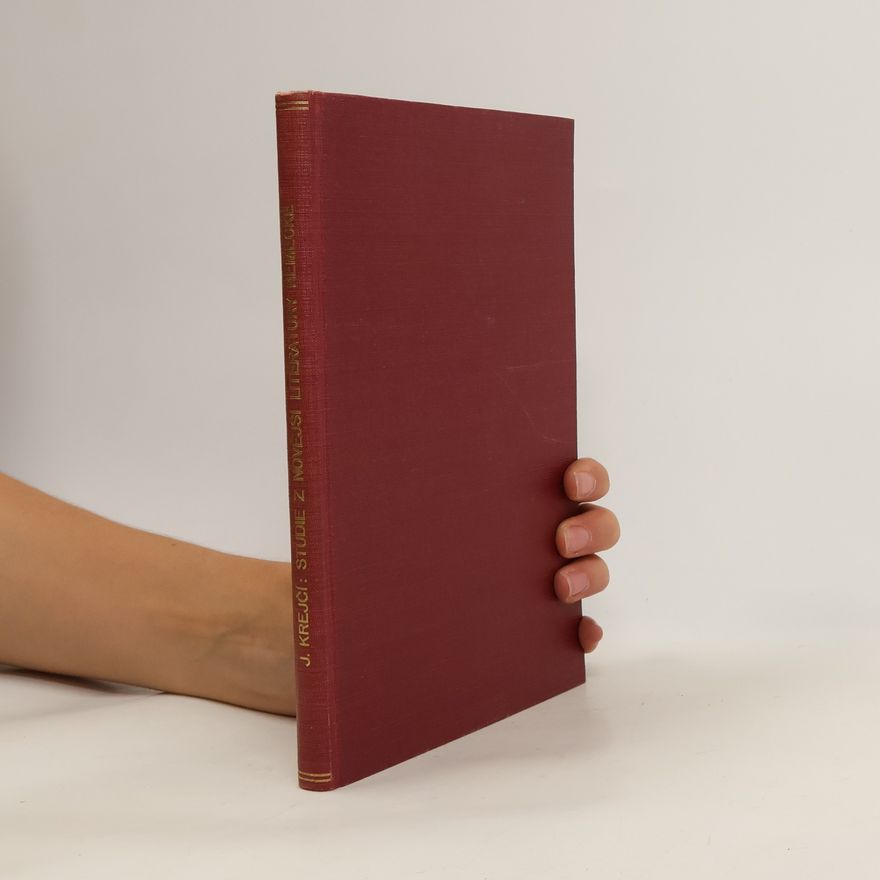 Jan Krejčí Studie z novější literatury německé