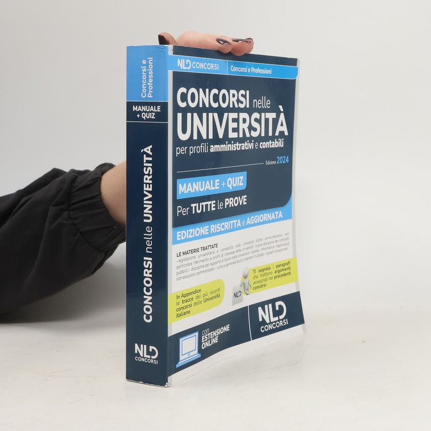 Kolektiv autorů Concorsi nelle Università. Profili amministrativi e contabili. Manuale completo + Quiz