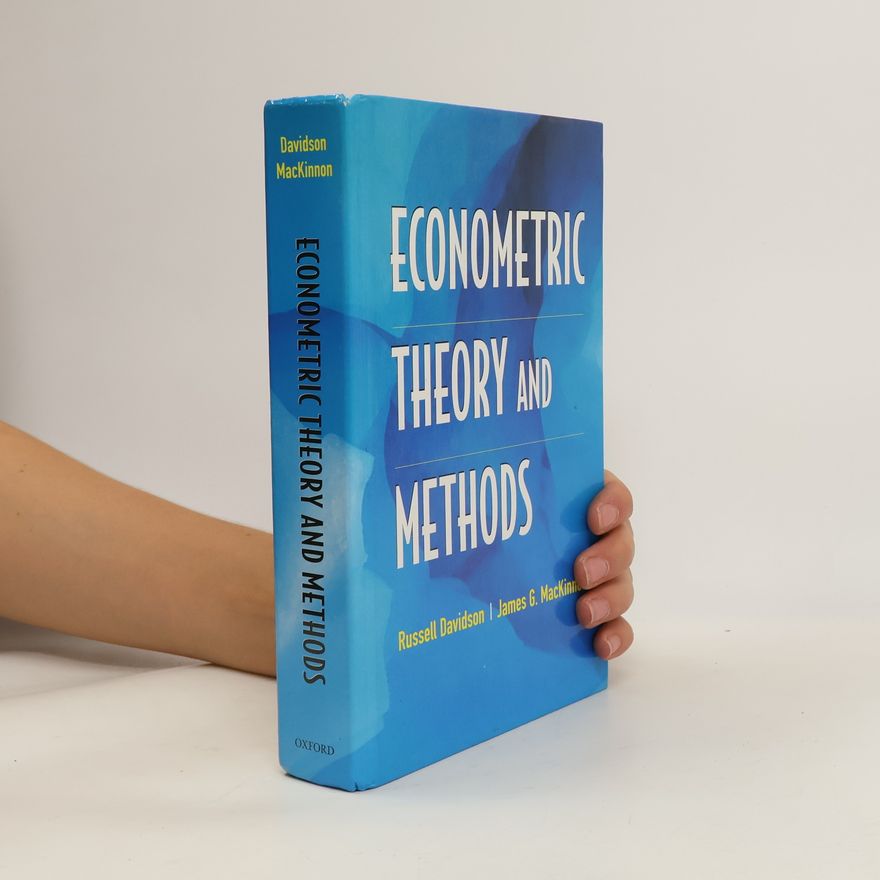 James G MacKinnon Econometric Theory and Methods