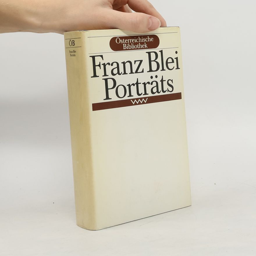 Franz Blei Porträts