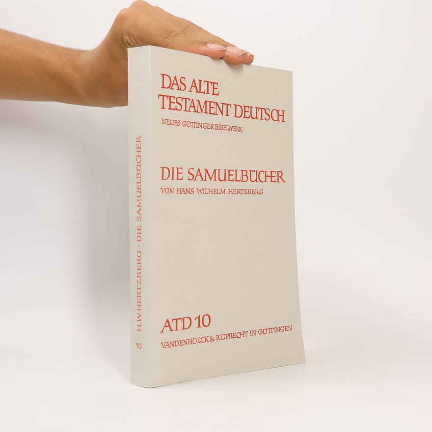 Hans Wilhelm Hertzberg Das Alte Testament Deutsch. ATD 10