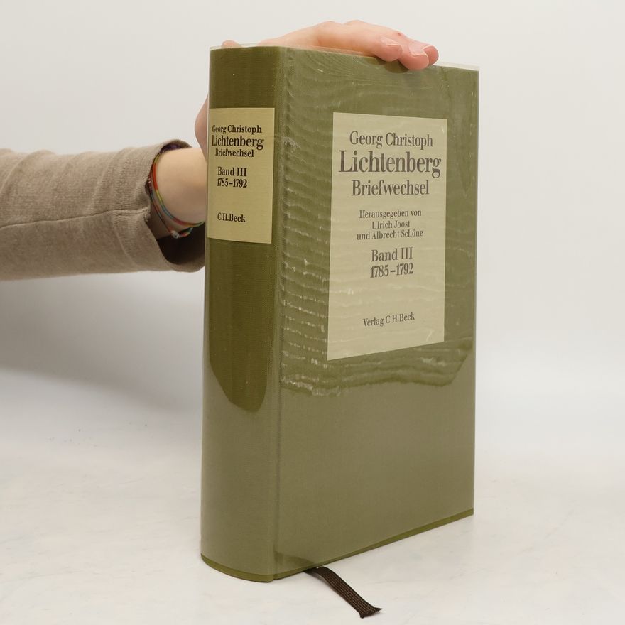 Georg Christoph Lichtenberg Briefwechsel III.