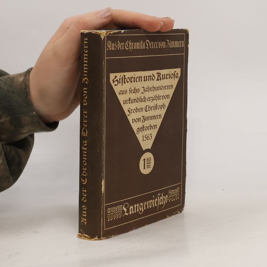 Bernhard Ihringer Aus der chronika Derer von Zimmern