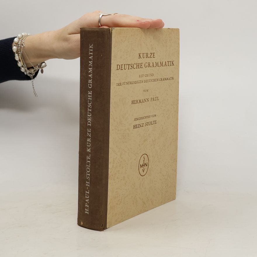 Hermann Paul Kurze deutsche Grammatik