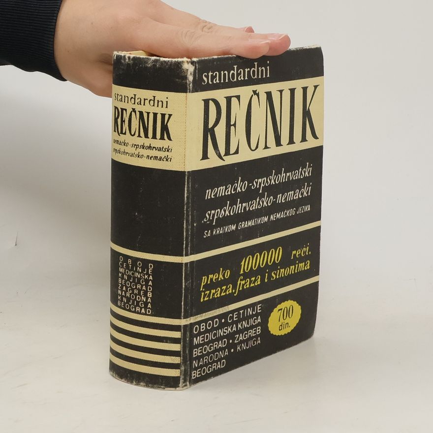 Josip Zidar Rečnik nemačko-srpskohrvatski i srpskohrvatsko-nemački