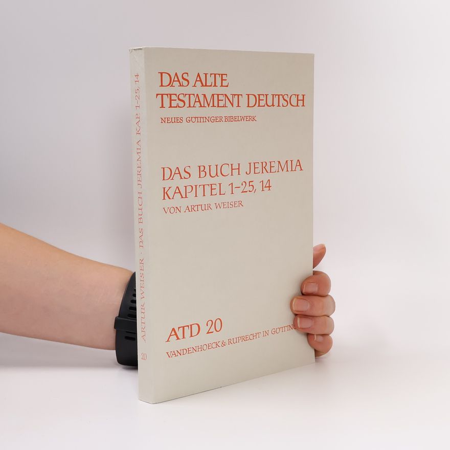 Artur Weiser Das Buch Jeremia