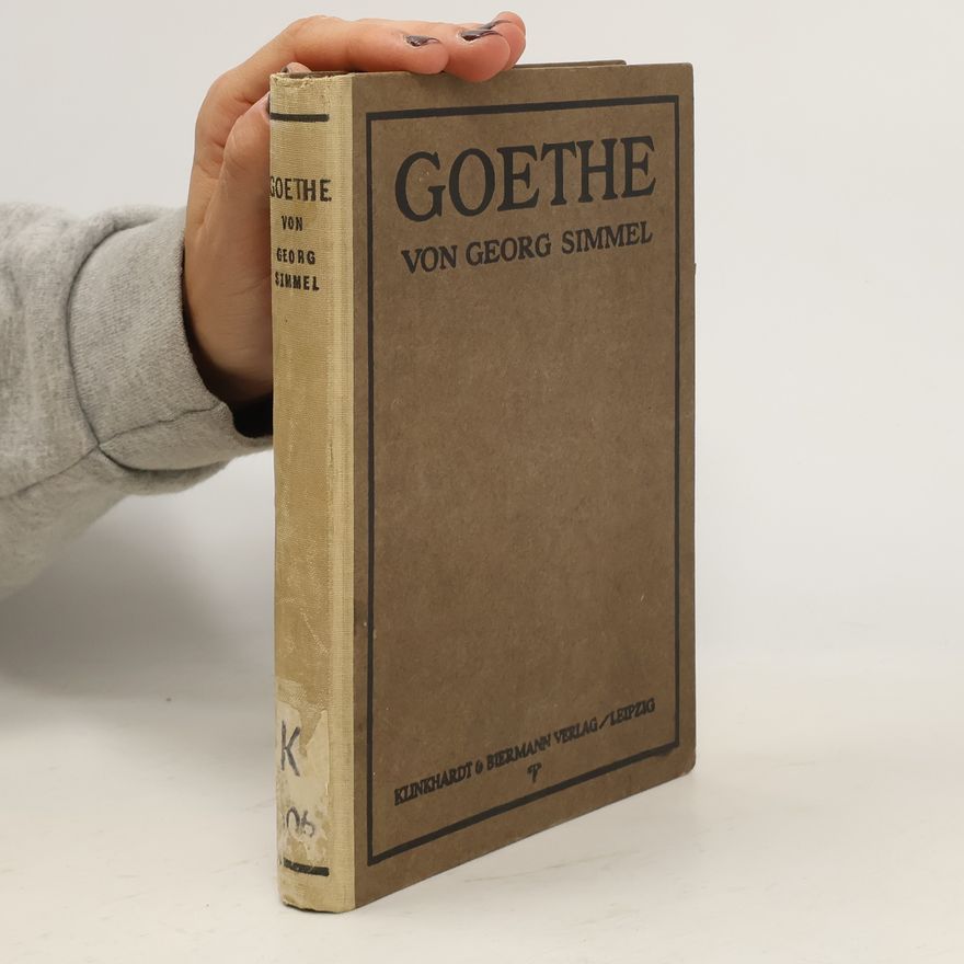 Georg Simmel Goethe