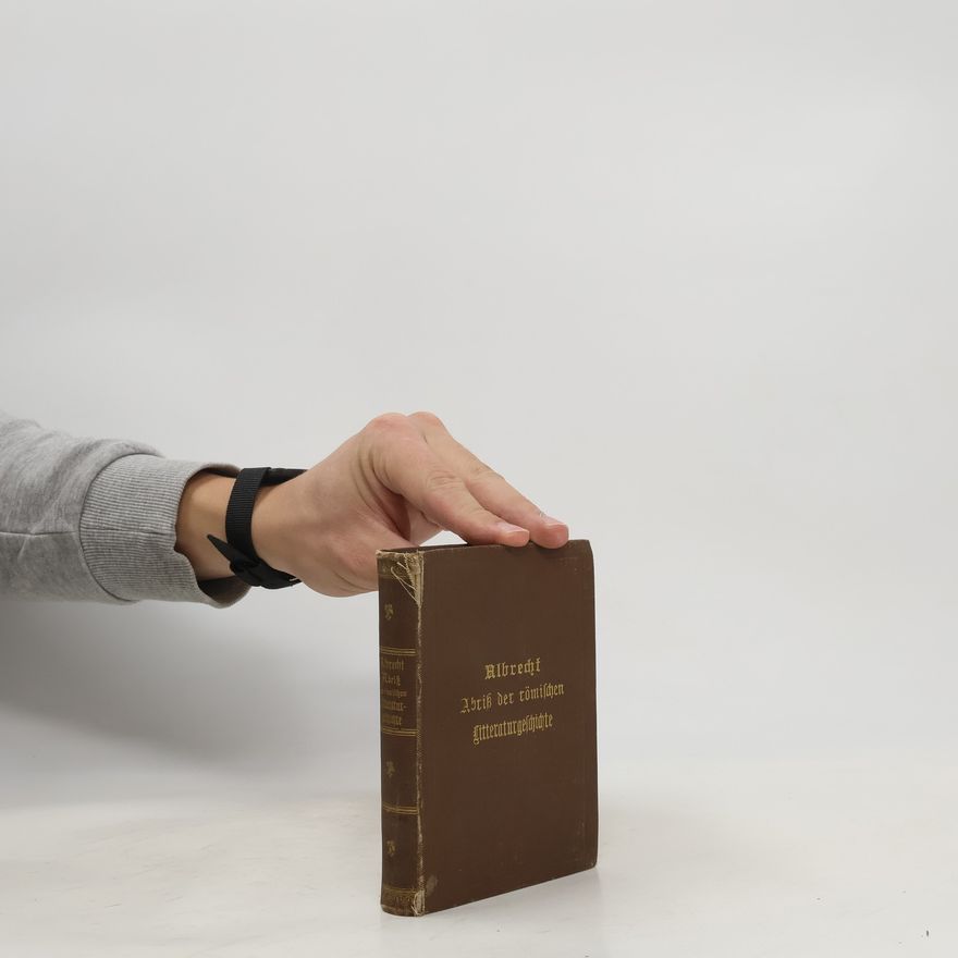 Albrecht Altdorfer Abriss der römischen Litteraturgeschichte