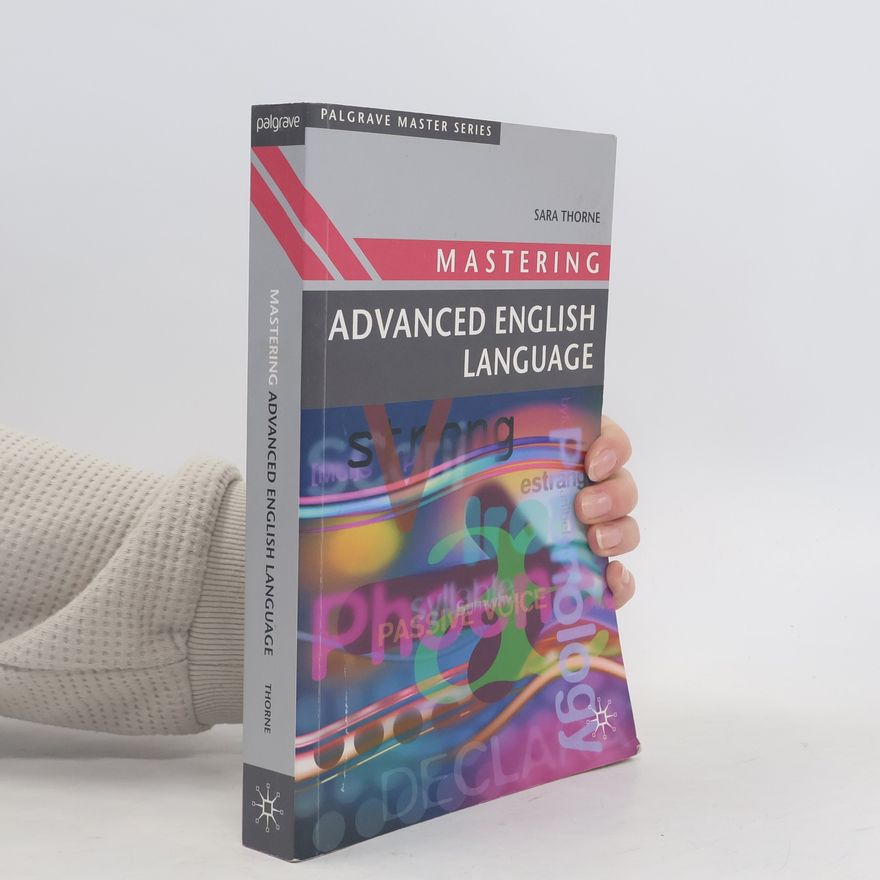 Sara Thorne Mastering advanced English language