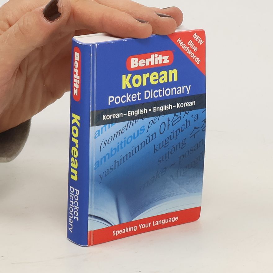 Various authors Berlitz Korean Pocket Dictionary