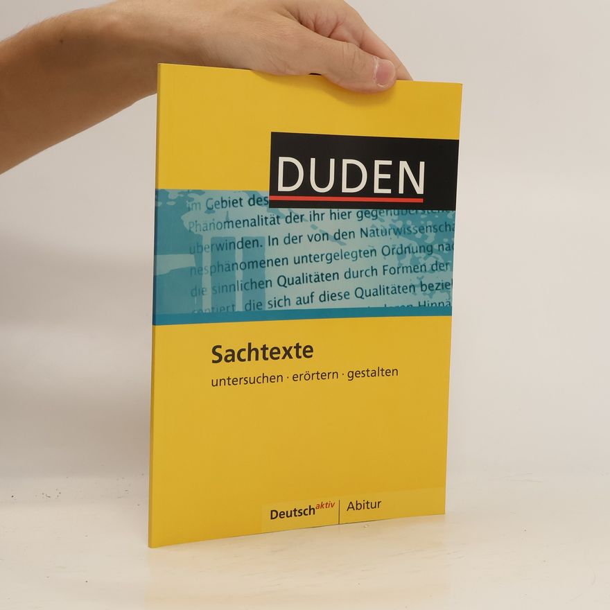 Duden Verlag Duden Sachtexte
