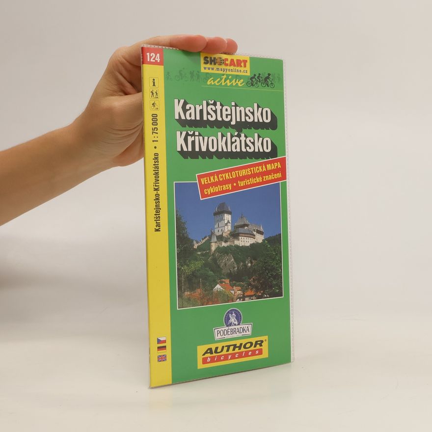 Autorenkollektiv Karlštejnsko, Křivoklátsko. Velká cykloturistická mapa. Cyklotrasy, turistické značení