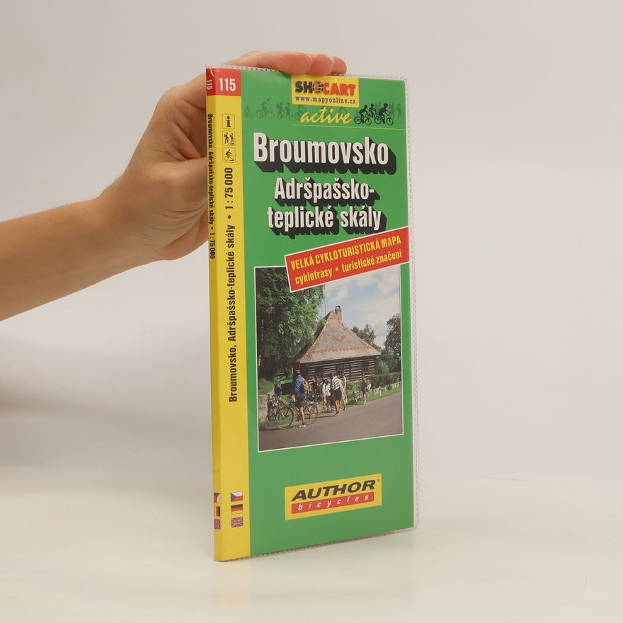 Autorenkollektiv Broumovsko. Adršpašsko-teplické skály 1:75000