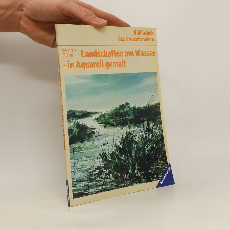 Wendon Blake Landschaften am Wasser, in Aquarell gemalt