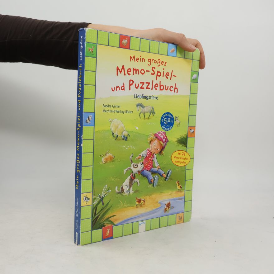 Sandra Grimm Mein großes Memo-Spiel- und Puzzlebuch - Lieblingstiere