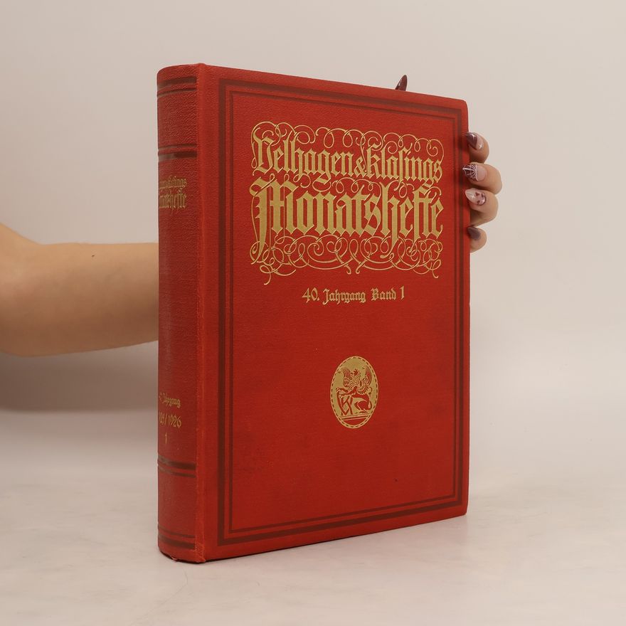Various authors Velhagen & Klasings Monatshefte 1