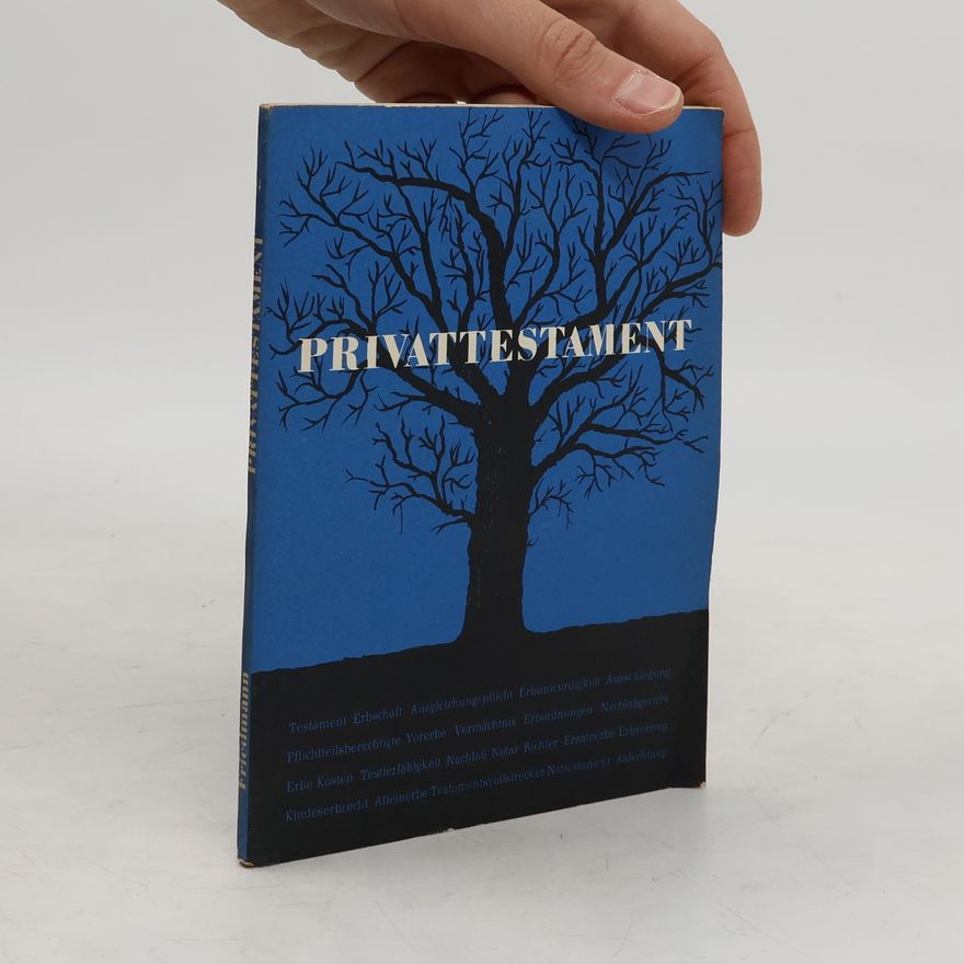 Erwin Friedmann Privattestament