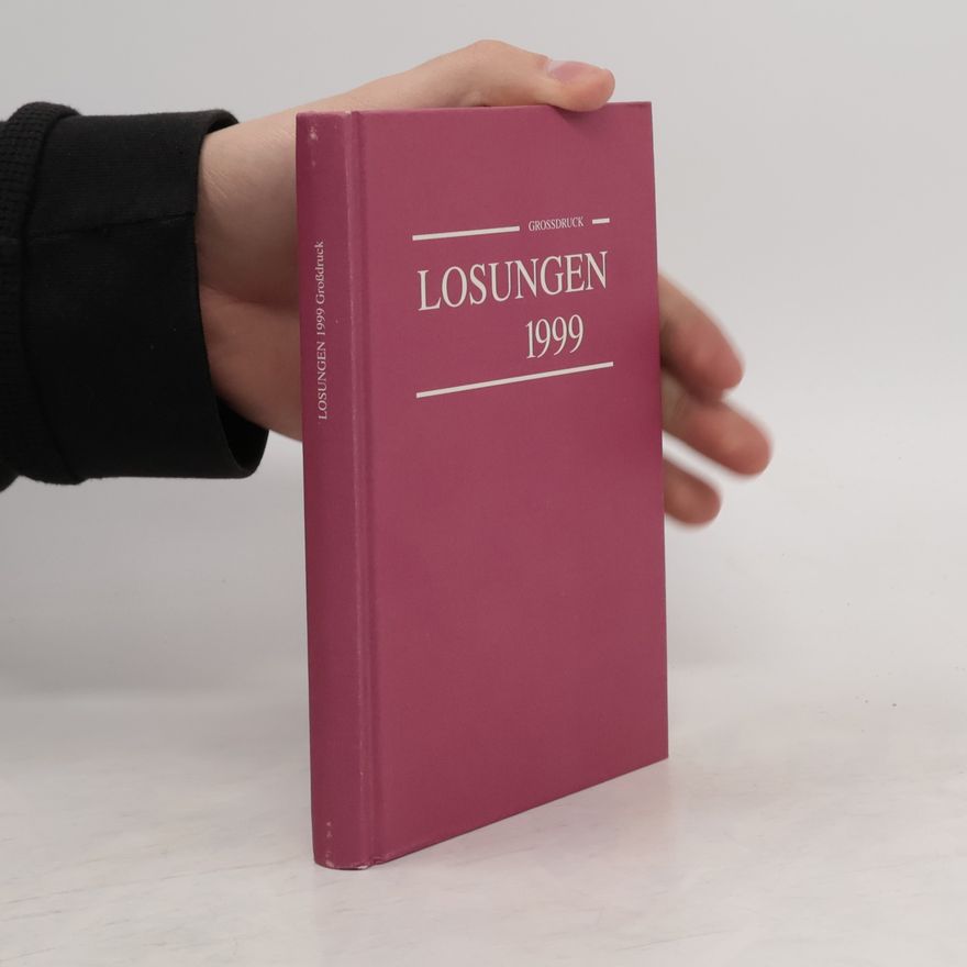 Autorenkollektiv Losungen 1999