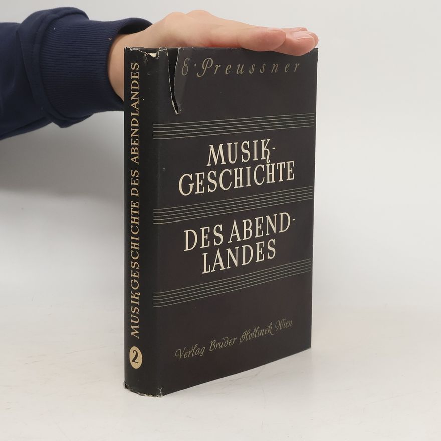 Eberhard Preussner Musik Geschichte des Abendlandes 2