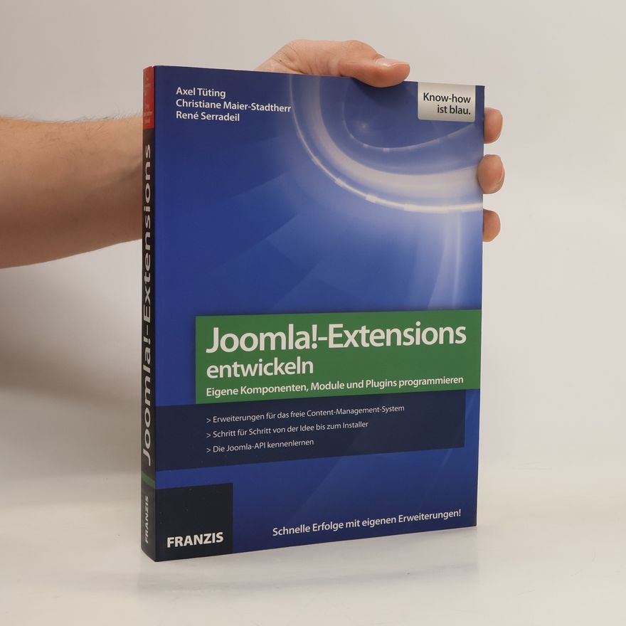 Axel Tüting Joomla!-Extensions entwickeln