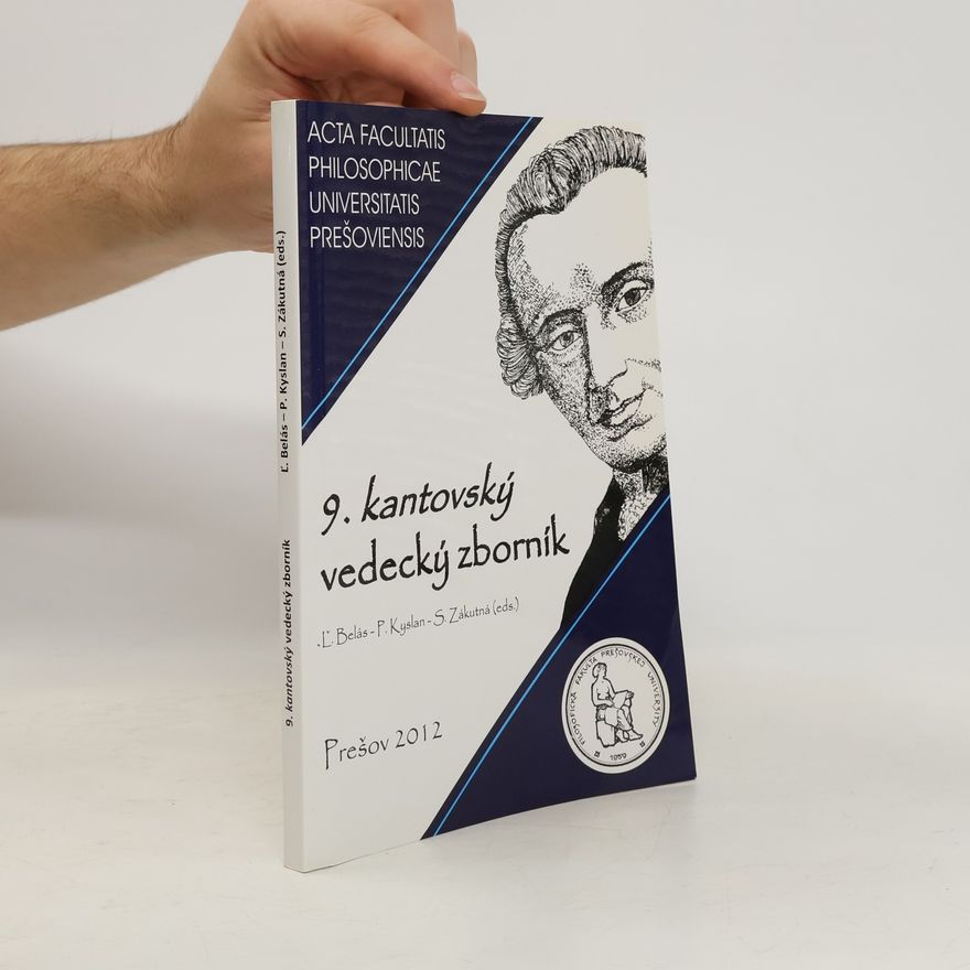 Collectif d'auteurs 9. kantovský vedecký zborník