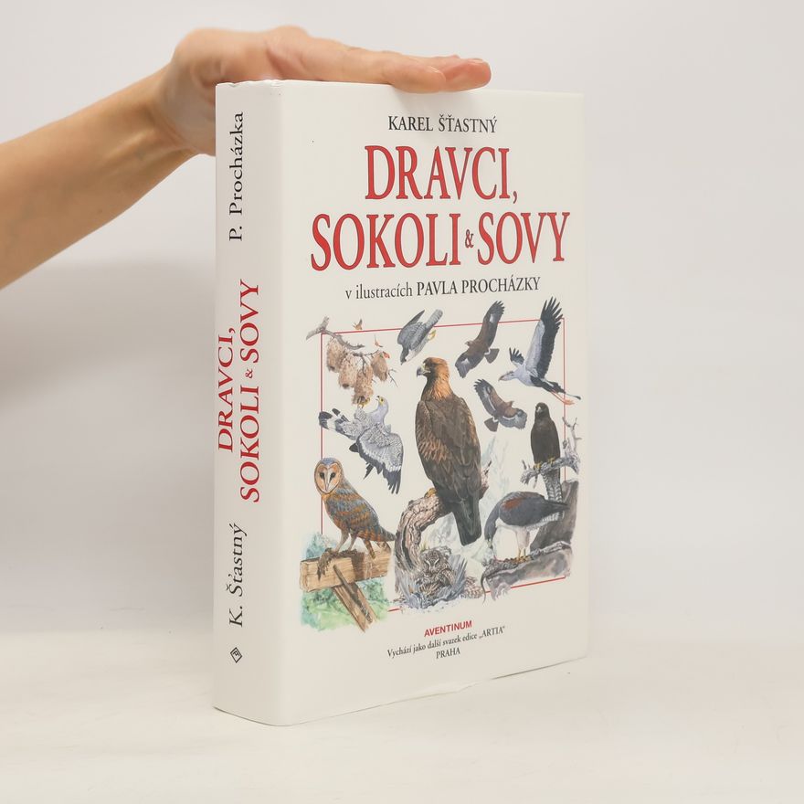 Karel Šťastný Dravci, sokoli & sovy: V ilustracích Pavla Procházky