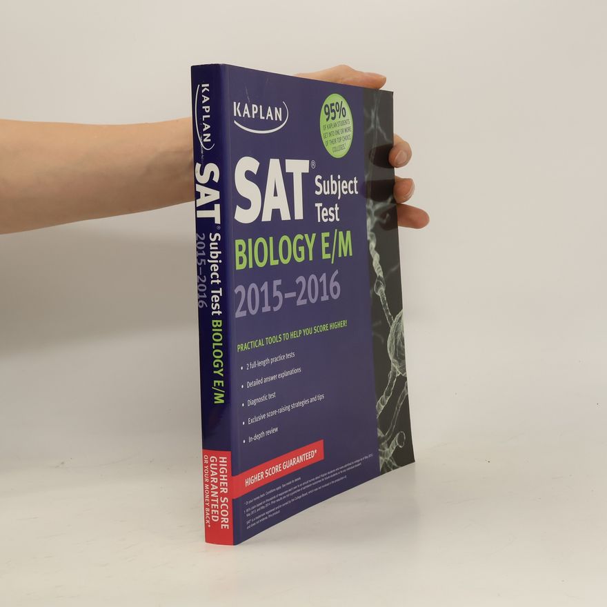 Kolektiv autorů Kaplan SAT Subject Test Biology E/M 2015-2016