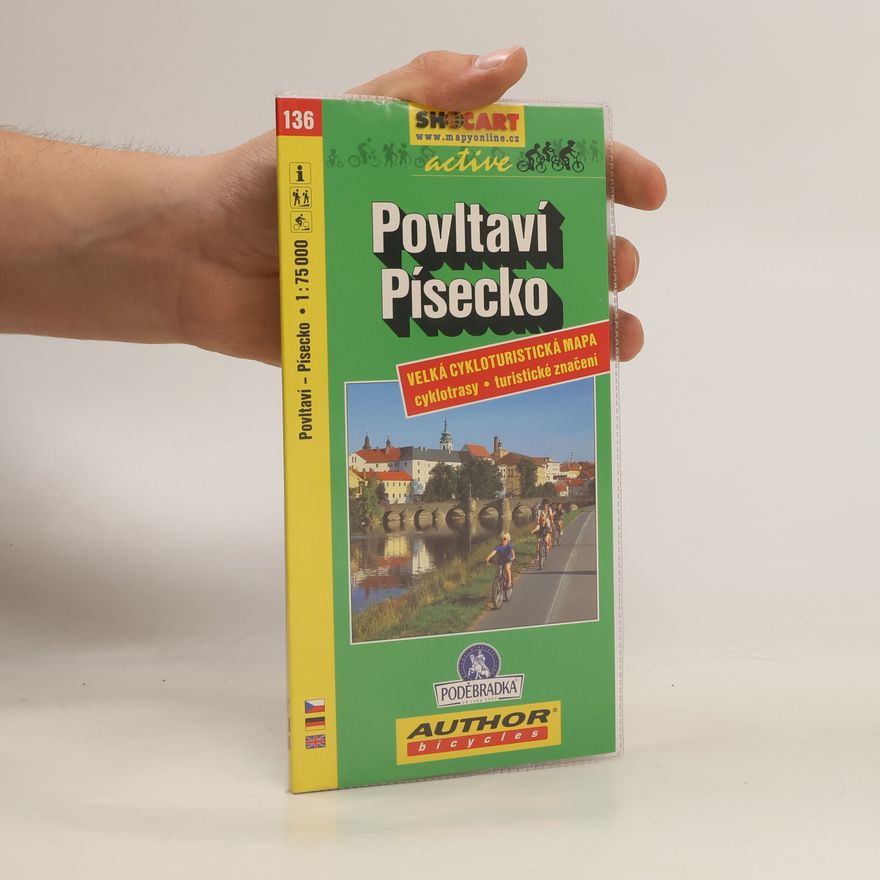 Autorenkollektiv Povltaví. Písecko. Velká cykloturistická mapa. Cyklotrasy,turistické značení