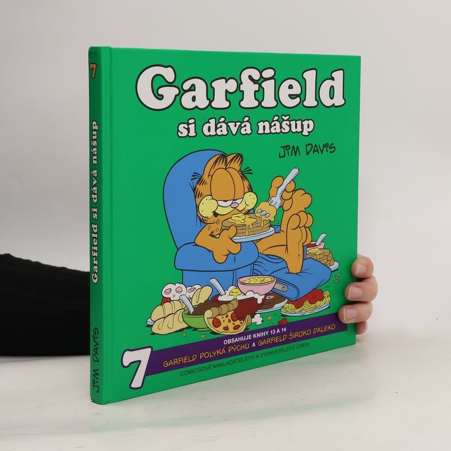 Jim Davis Garfield si dává nášup