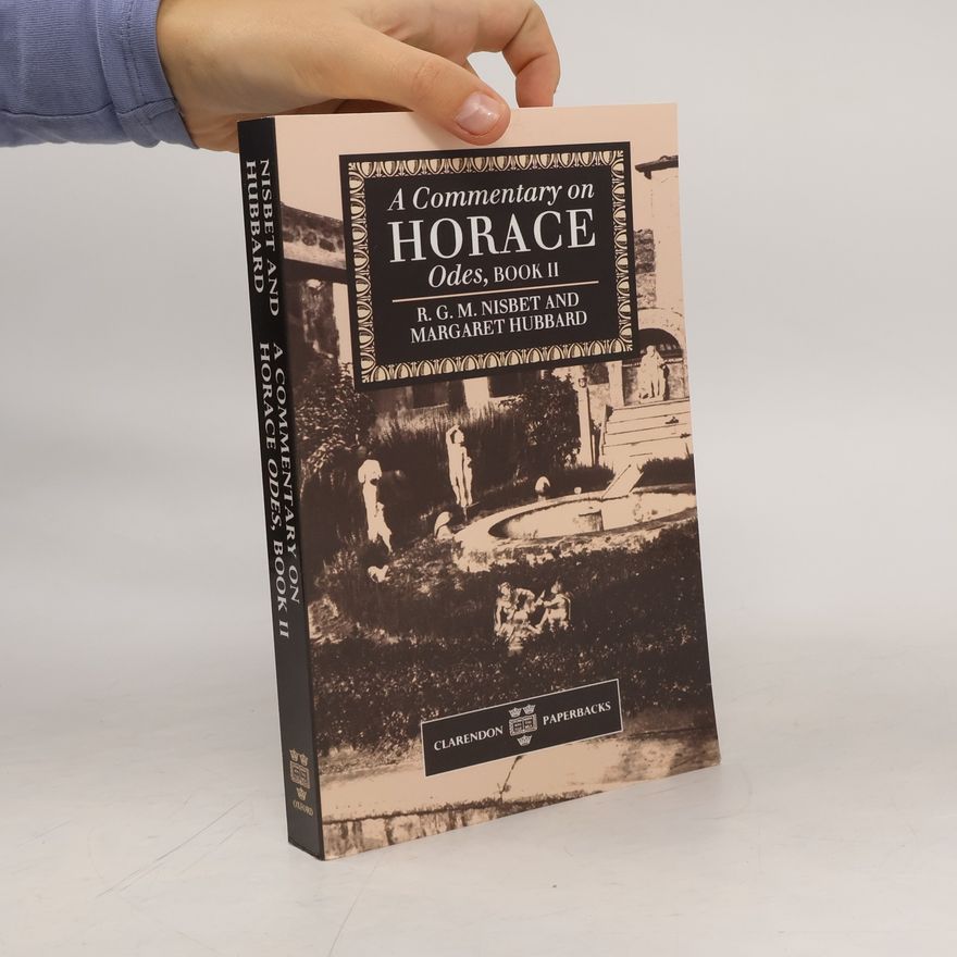 Margaret Hubbard A Commentary on Horace