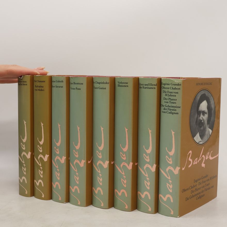Honoré de Balzac Werke. Komplett in 8 Bänden