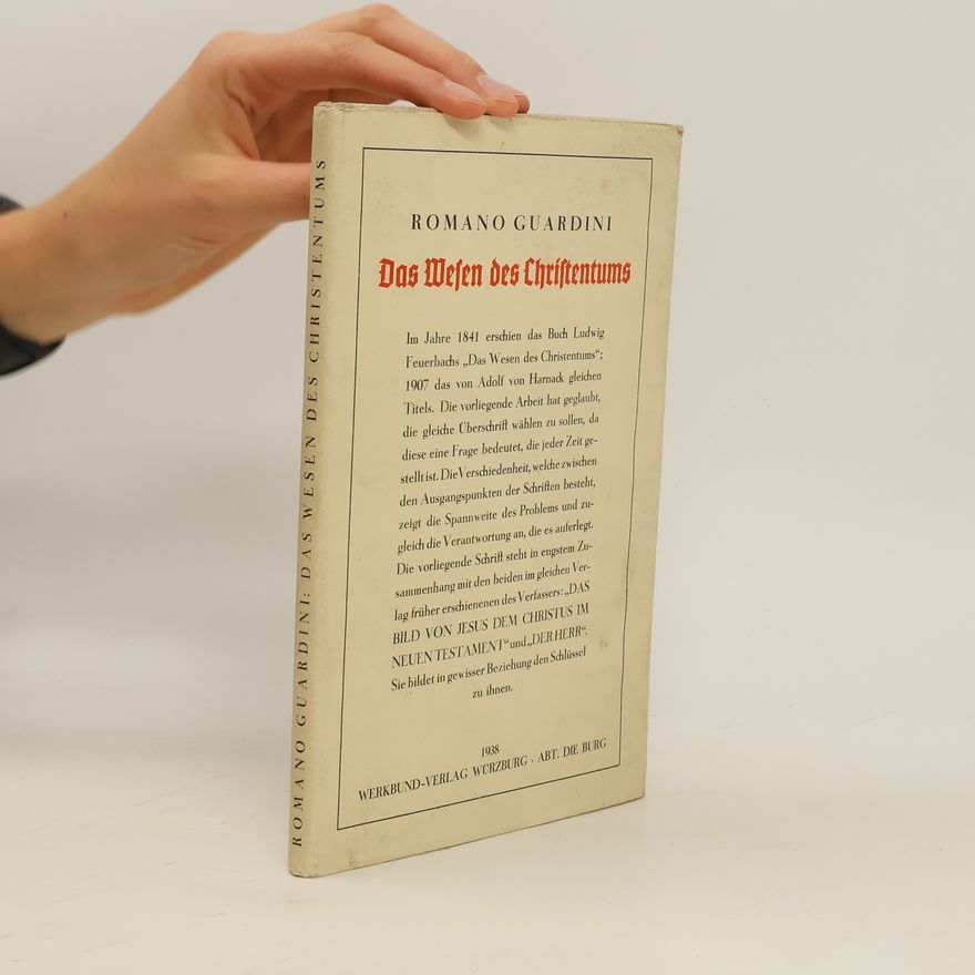 Romano Guardini Das Wesen des Christentums