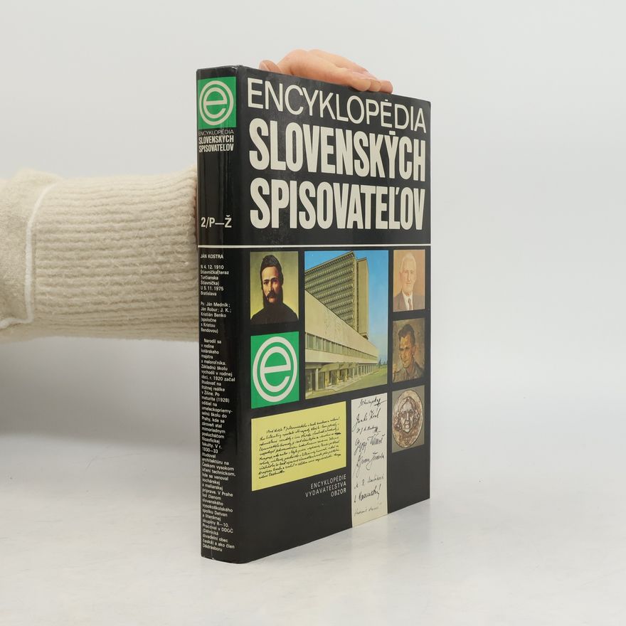 Karol Rosenbaum Encyklopédia slovenských spisovateľov 2 P-Ž