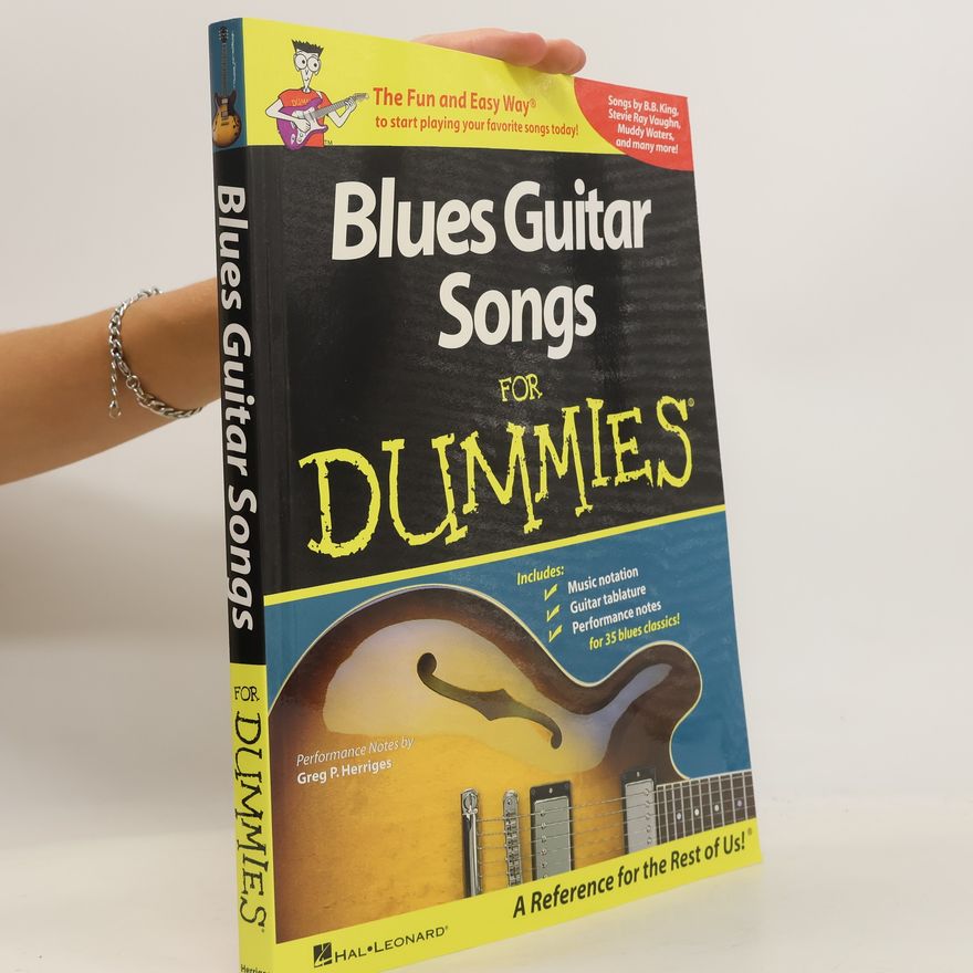Greg Herriges Blues Guitar Songs for Dummies