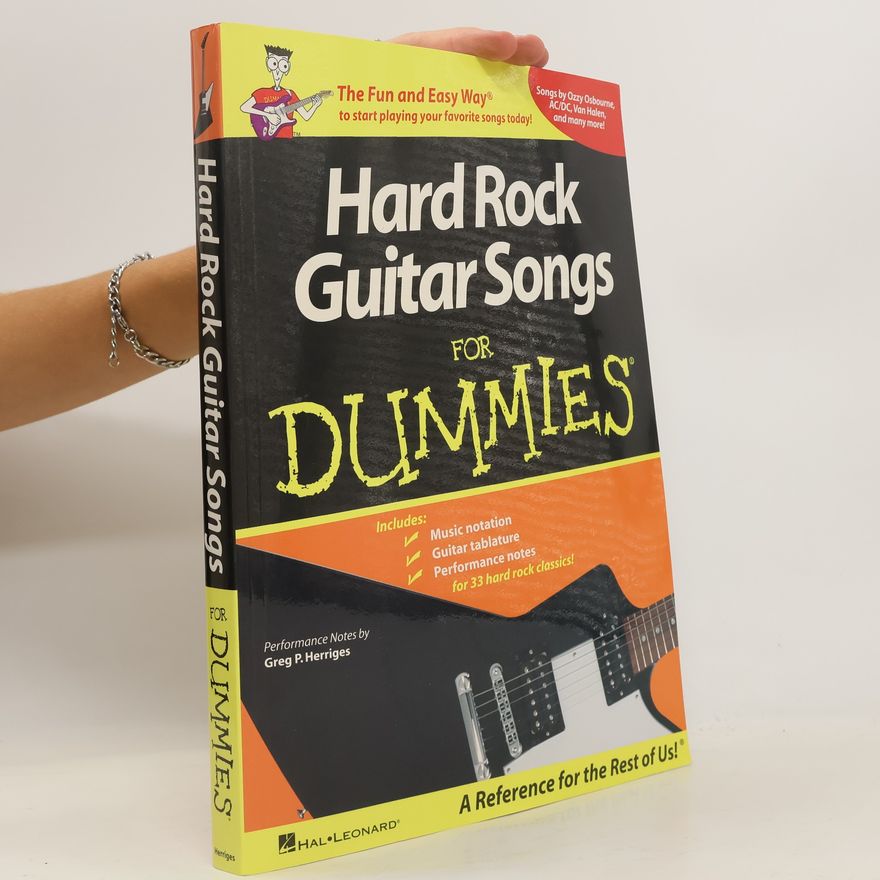 Greg Herriges Hard Rock Guitar Songs for Dummies