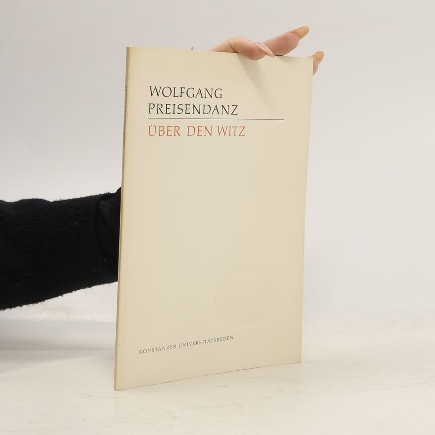 Wolfgang Preisendanz Über den Witz
