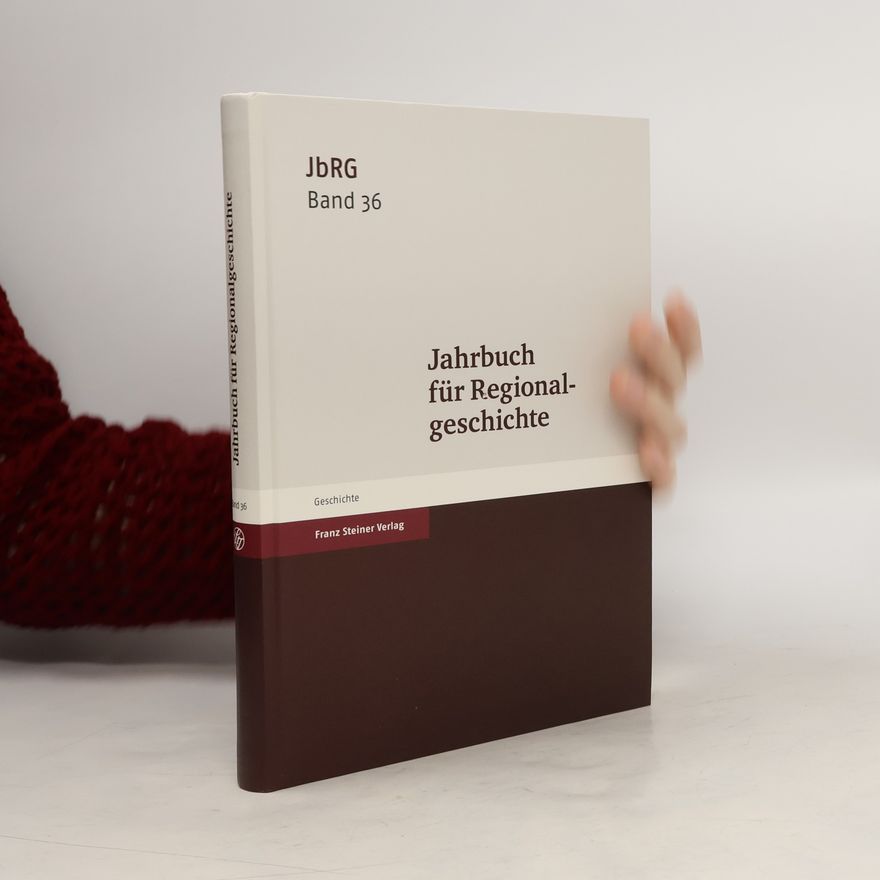 Mark Häberlein Jahrbuch für Regionalgeschichte