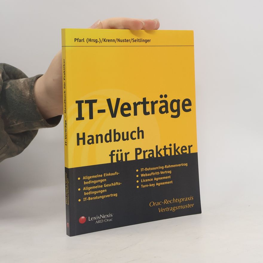 Wolfgang Pfarl IT-Verträge