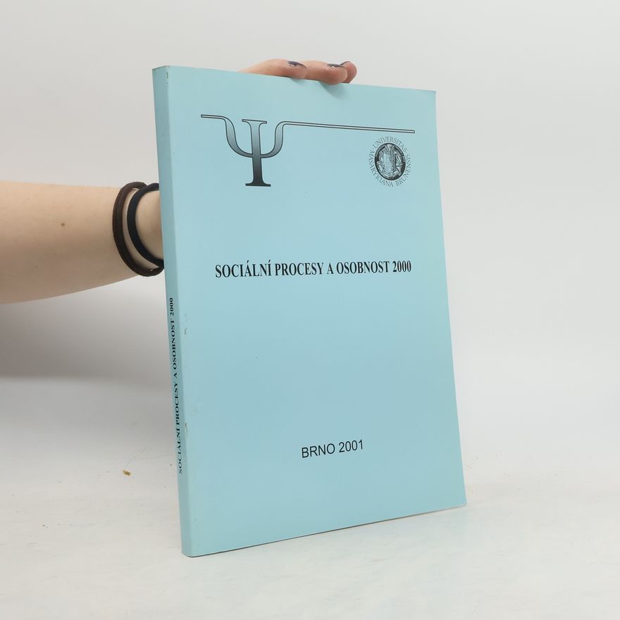 Kolektiv autorů Sociální procesy a osobnost 2000