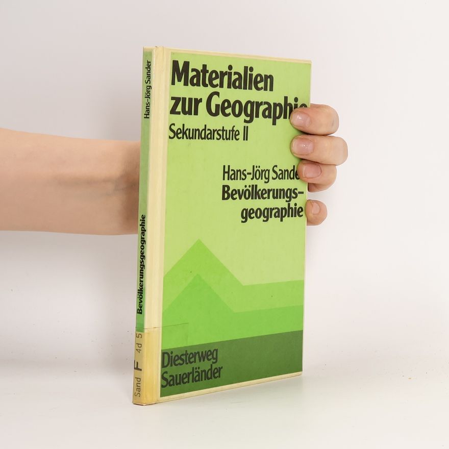 Hans-Jörg Sander Bevölkerungsgeographie